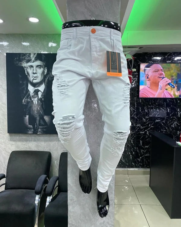 Calça Jogador Skinny (Branca)