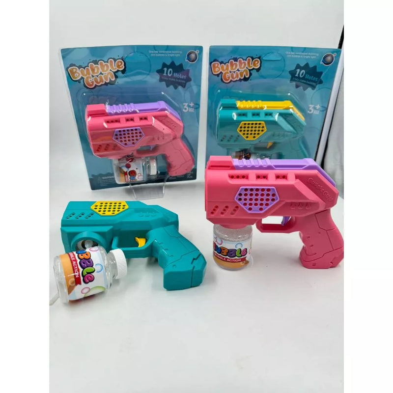 Pistola Lança Bolhas: Brinquedo de Bolinha de Sabão para Diversão