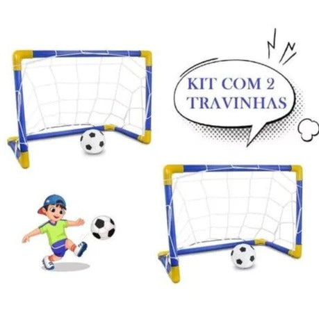Kit Golzinho Futebol: Trave, Rede e Bola para Crianças