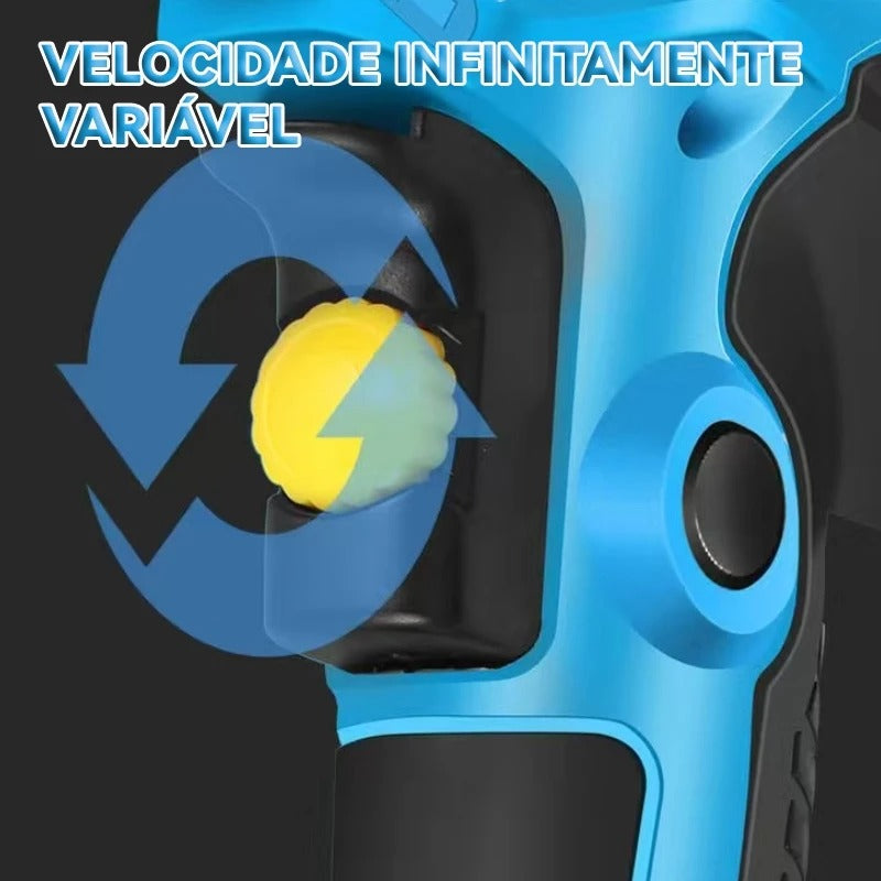 Lixadeira Multi Funções 800W 6 Velocidades Completa - 110V/220V