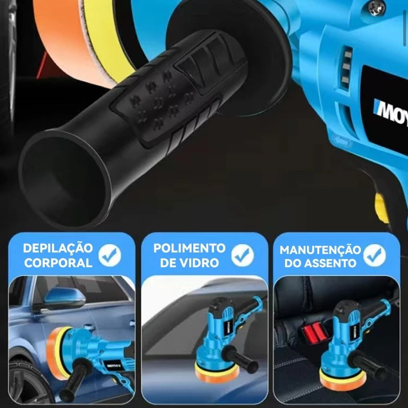 Lixadeira Multi Funções 800W 6 Velocidades Completa - 110V/220V