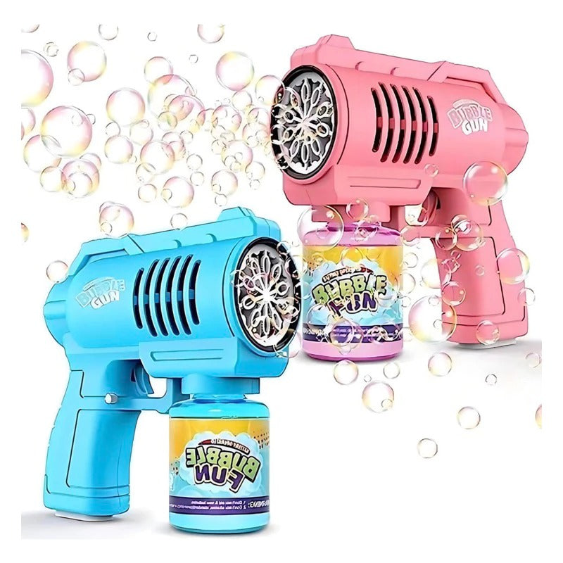 Pistola Lança Bolhas: Brinquedo de Bolinha de Sabão para Diversão