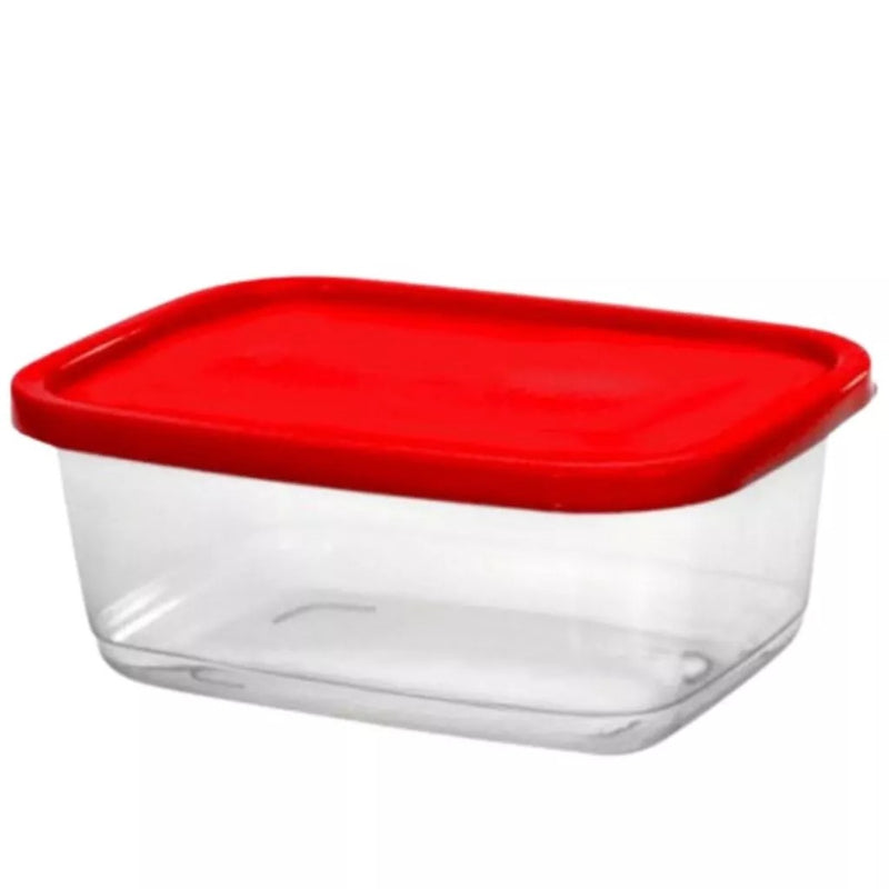 Kit 10 Potes Transparentes 500ml - Marmitas Fitness e Organizador de Alimentos