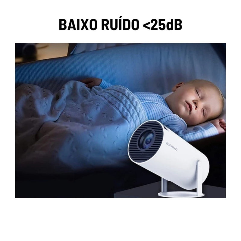 Projetor 4K HD HY300 Pro Magcubic: 150 Polegadas de Imagem Nítida
