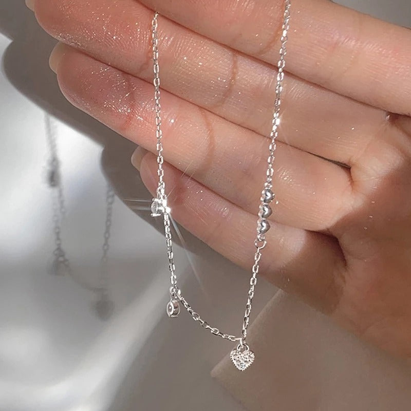 Pulseira de Charme com Rhinestone: Jóia de Moda Feminina