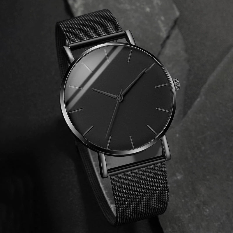 Relógio de Moda Masculino - Ultra Thin Quartz
