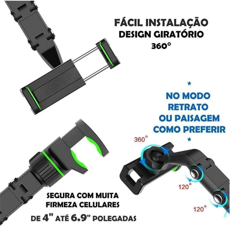 Suporte Veicular Universal para Celular e GPS