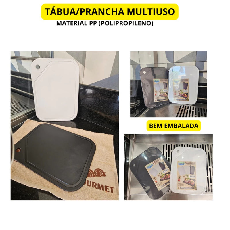 Tabua de Carne/Legumes Multiuso - Plástico Reforçado