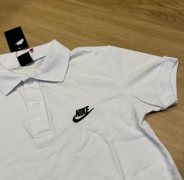 Camisa Gola Polo Nike Algodão (Branca)