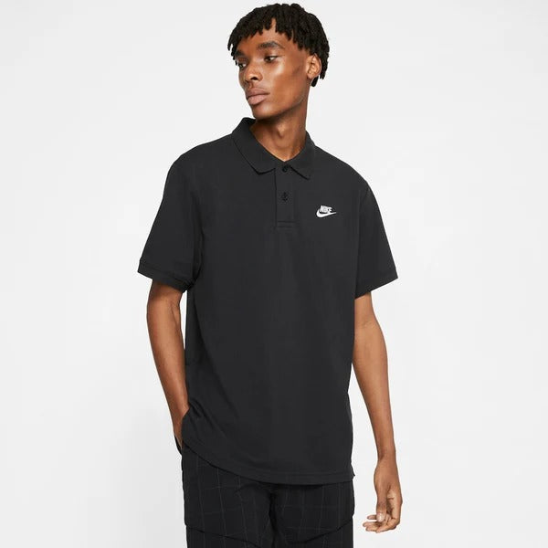 Camisa Gola Polo Nike Algodão (Preta)