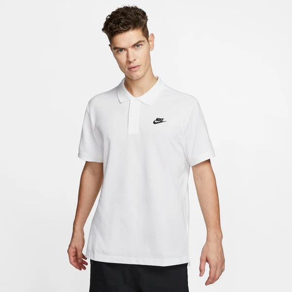 Camisa Gola Polo Nike Algodão (Branca)